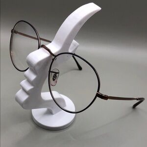 Ray Ban RB 3582V 3035 Round Navy Blue on Copper Metal Unisex 51-20-140